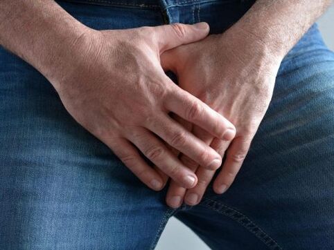 pain in the balls due to overstimulation